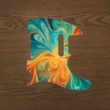 Load image into Gallery viewer, The Marino- Psychedelic Tele Pickguard by Carmedon