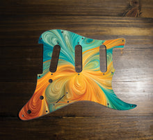 Load image into Gallery viewer, The Marino-Psychedelic Strat Pickguard by Carmedon