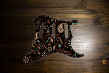 Load image into Gallery viewer, Black Beauty-Paisley Strat Pickguard by Carmedon