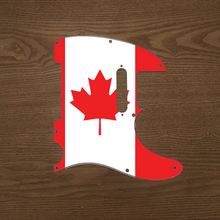 Load image into Gallery viewer, Canada-Flag Tele Pickguard by Carmedon