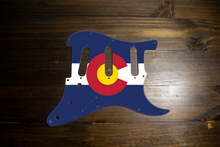 Load image into Gallery viewer, Colorado-Flag Strat Pickguard by Carmedon