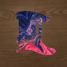 Load image into Gallery viewer, Cotton Candy-Psychedelic Tele Pickguard by Carmedon