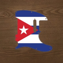 Load image into Gallery viewer, Cuba-Flag Tele Pickguard by Carmedon