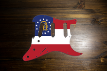 Load image into Gallery viewer, Georgia-Flag Strat Pickguard by Carmedon