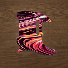 Load image into Gallery viewer, Hell Hound-Psychedelic Tele Pickguard by Carmedon