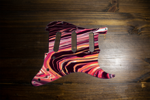 Load image into Gallery viewer, Hell Hound-Psychedelic Strat Pickguard by Carmedon