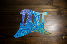 Load image into Gallery viewer, The Mumbo-Psychedelic Strat Pickguard by Carmedon