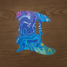 Load image into Gallery viewer, The Mumbo-Psychedelic Tele Pickguard by Carmedon