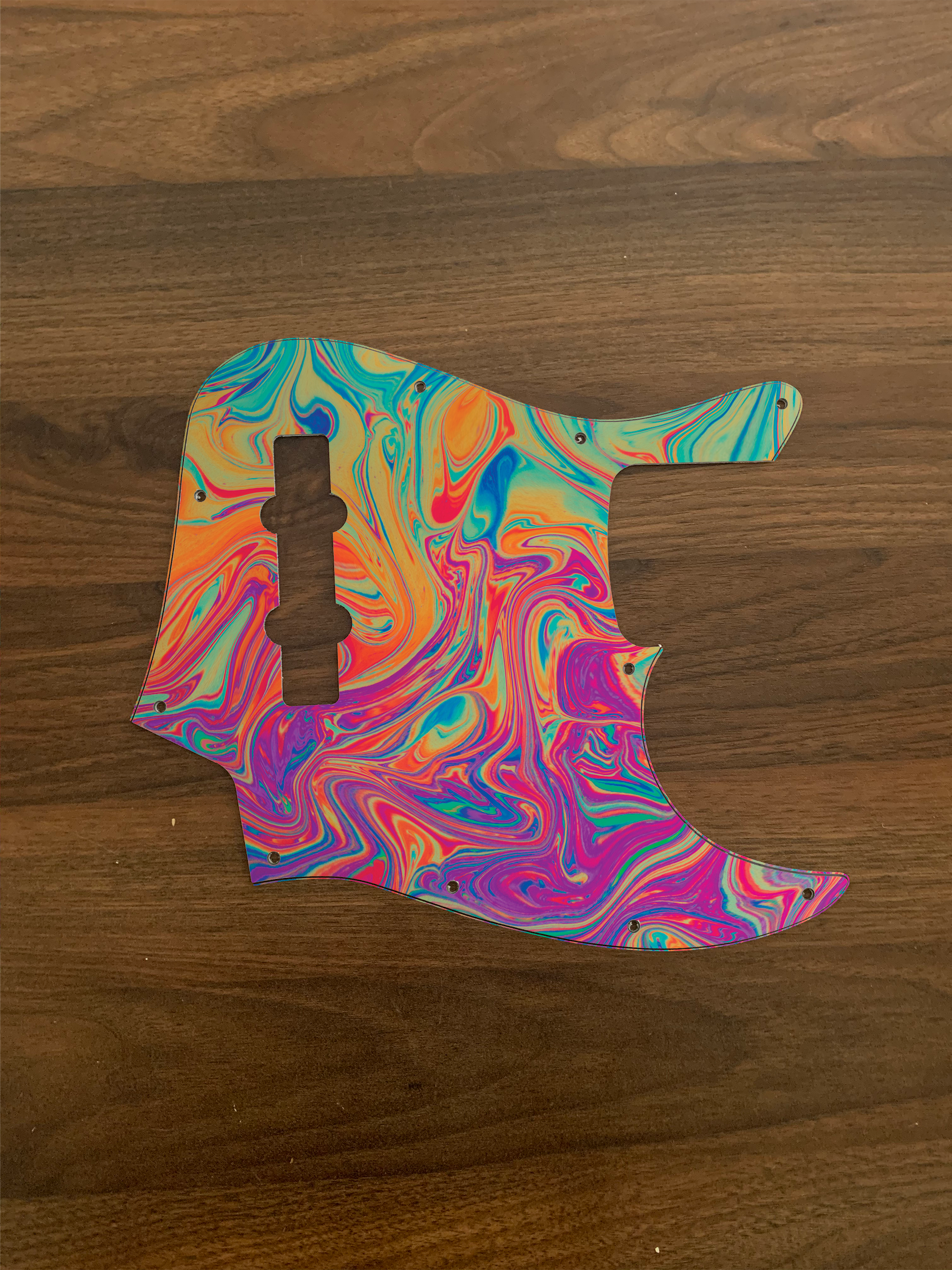 Jazz bass custom pickguard deals
