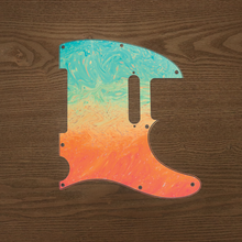 Load image into Gallery viewer, The Albatross-Psychedelic Tele Pickguard by Carmedon