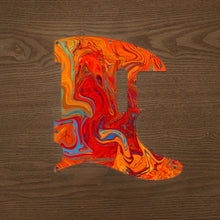 Load image into Gallery viewer, The Duane psychedelic tele pickguard