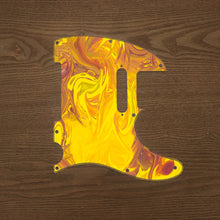 Load image into Gallery viewer, The Greggory-The Brothers Series- Psychedelic Tele Pickguard by Carmedon