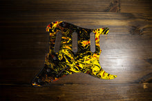 Load image into Gallery viewer, The Jabuma-The Brothers Series-Psychedelic Strat Pickguard by Carmedon