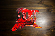 Load image into Gallery viewer, The Warren-The Brothers Series-Psychedelic Strat Pickguard by Carmedon