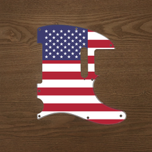 Load image into Gallery viewer, American Flag-Flag Tele Pickguard by Carmedon