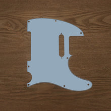 Load image into Gallery viewer, Blue Grey-Solid Tele Pickguard by Carmedon
