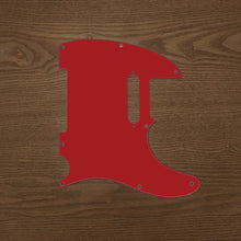 Load image into Gallery viewer, Candy Apple Red-Solid Tele Pickguard by Carmedon