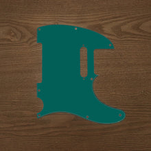 Load image into Gallery viewer, Deep Turquoise-Solid Tele Pickguard by Carmedon