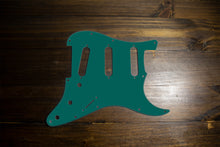 Load image into Gallery viewer, Deep Turquoise-Solid Strat Pickguard by Carmedon