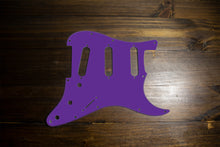 Load image into Gallery viewer, Grape Ape Purple-Solid Strat Pickguard by Carmedon