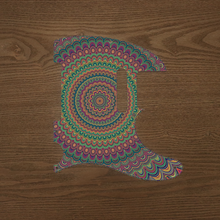 Load image into Gallery viewer, Psychedelic 2-Psychedelic Tele Pickguard by Carmedon