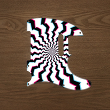Load image into Gallery viewer, Psychedelic 11-Psychedelic Tele Pickguard by Carmedon