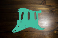 Load image into Gallery viewer, Turquoise-Solid Strat Pickguard by Carmedon
