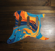 Load image into Gallery viewer, The Gator-Psychedelic Strat Pickguard by Carmedon

