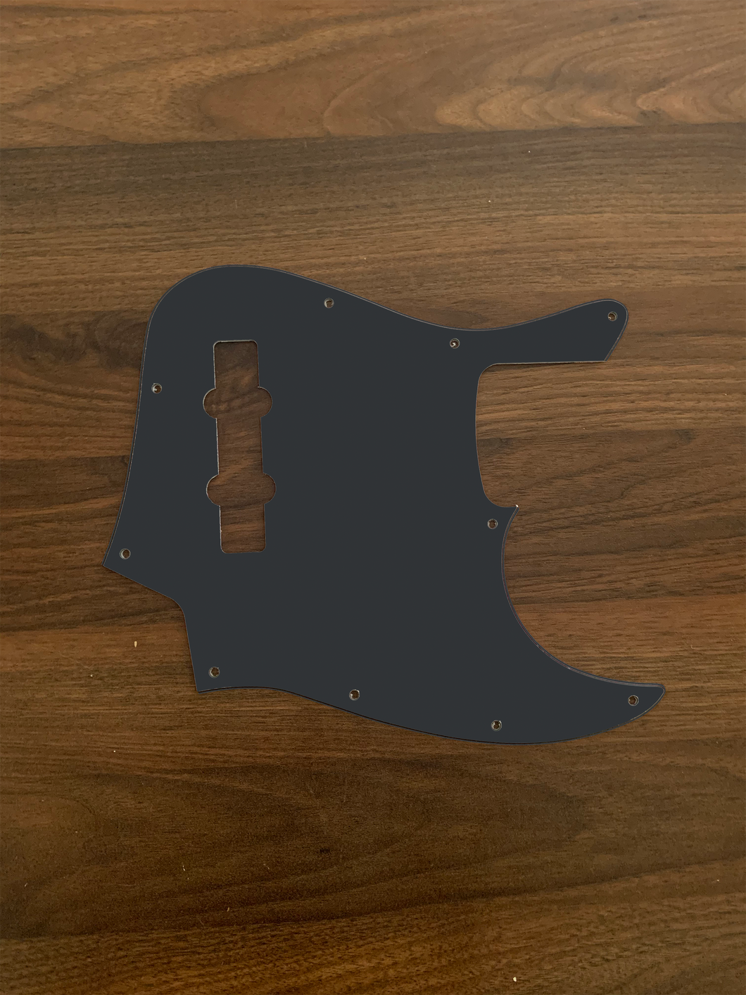 Charcoal-Solid Jazz Bass Pickguard by Carmedon
