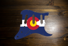 Load image into Gallery viewer, Colorado-Flag Strat Pickguard by Carmedon
