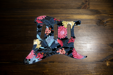 Load image into Gallery viewer, Floral 3-Floral Strat Pickguard by Carmedon

