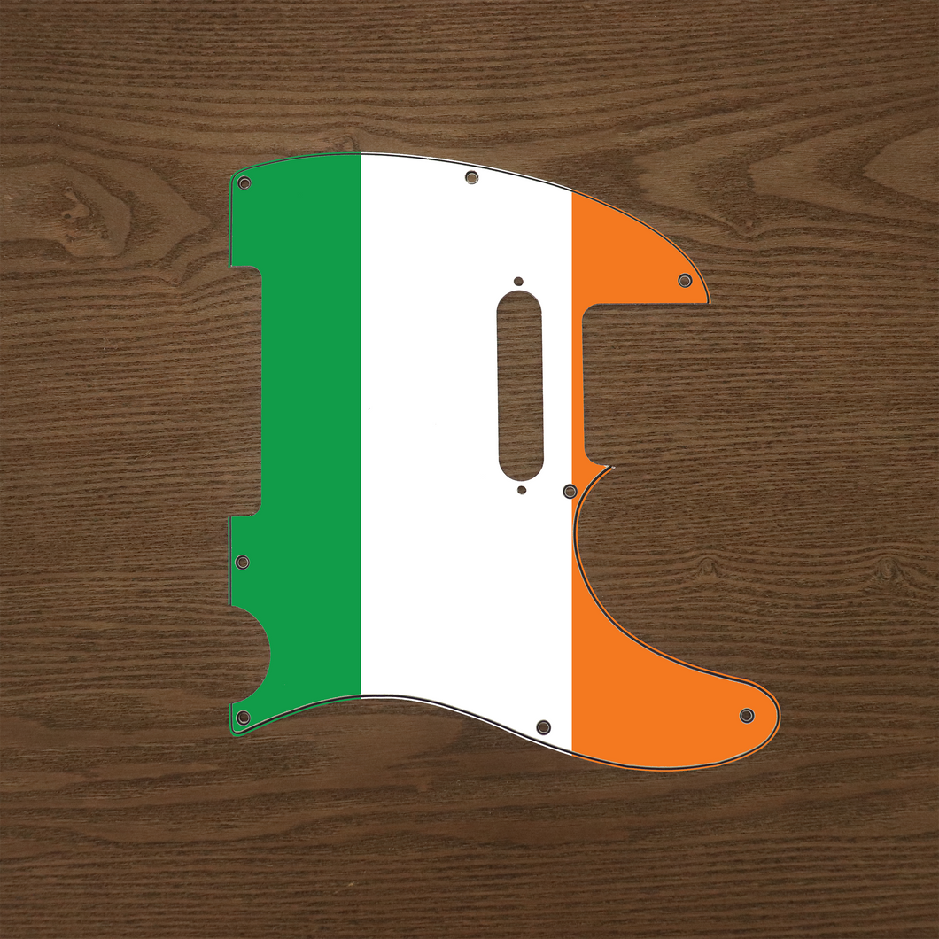 Ireland-Flag Tele Pickguard by Carmedon