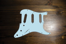 Load image into Gallery viewer, Light Blue-Solid Strat Pickguard by Carmedon
