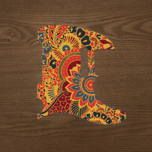 Load image into Gallery viewer, Aztec Sun-Paisley Tele Pickguard 
