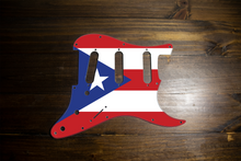 Load image into Gallery viewer, Puerto Rico-Flag Strat Pickguard by Carmedon
