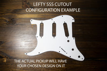 Load image into Gallery viewer, Brown-Solid Strat Pickguard by Carmedon
