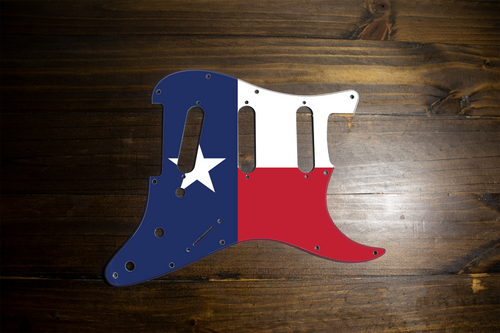 Texas-Flag Strat Pickguard