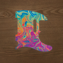 Load image into Gallery viewer, The Jerry psychedelic tele pickguard
