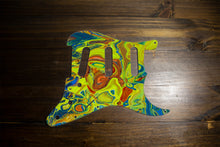 Load image into Gallery viewer, The Berry-The Brothers Series-Psychedelic Strat Pickguard by Carmedon
