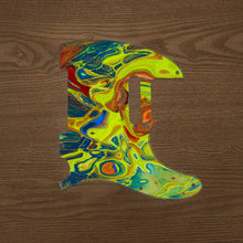 Load image into Gallery viewer, The Berry-The Brothers Series- Psychedelic Tele Pickguard by Carmedon

