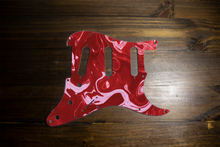 Load image into Gallery viewer, The Martian-Psychedelic Strat Pickguard by Carmedon
