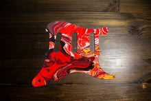 Load image into Gallery viewer, The Warren-The Brothers Series-Psychedelic Strat Pickguard by Carmedon

