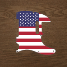 Load image into Gallery viewer, American Flag-Flag Tele Pickguard by Carmedon
