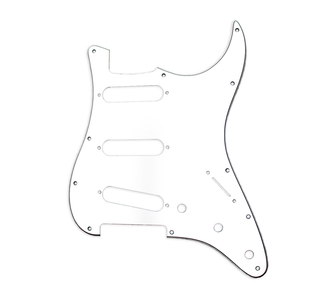Carmedon 3Ply SSS 11 Holes Strat Electric Guitar Pickguard for Fender USA/Mexican Made Strat