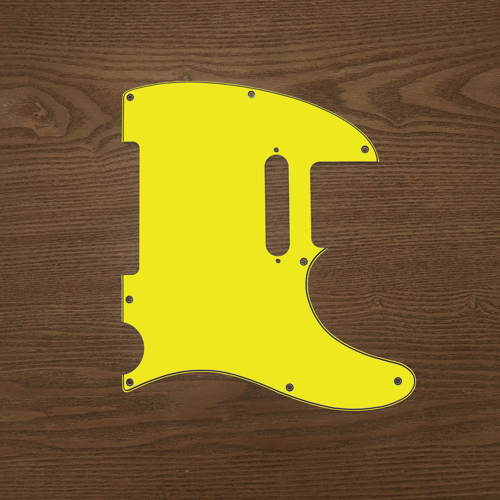 Big Bird Yellow-Solid Tele Pickguard by Carmedon