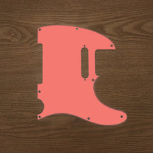 Load image into Gallery viewer, Coral-Solid Tele Pickguard by Carmedon
