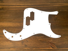 Load image into Gallery viewer, Carmedon 13 Hole P Bass Pickguard for 4 String Fender American/Mexican Precision Bass, 3Ply White
