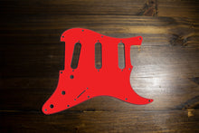 Load image into Gallery viewer, Red-Solid Strat Pickguard by Carmedon
