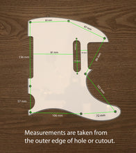 Load image into Gallery viewer, The Daytona 3-Tele Pickguard by Carmedon
